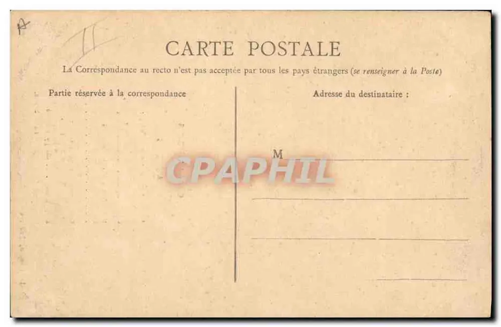 Coiffe de ANCENIS — Poème de LÉON SÉCHÉ — D. Loncin, Ancenis - Verso