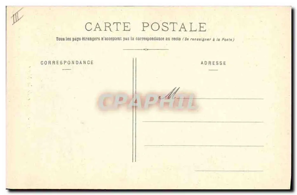 Retorno da Missa — Coleção P. B., Cherbourg - Verso