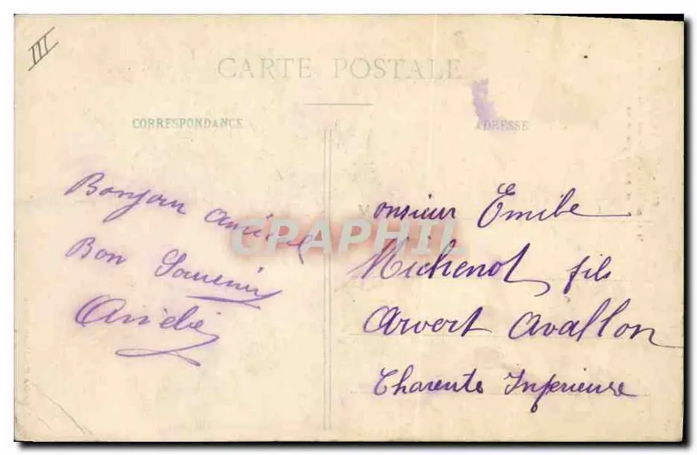 Au pays maraichin — scène de couple dans un décor intérieur — éditeur A. Duclos, Bois-Fleury, Nantes, n° 864 - Verso