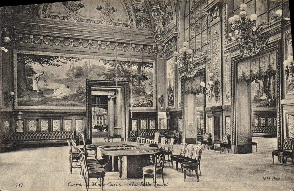 Casino von Monte-Carlo — Saal Tourzet — ND Fotografie, Nummer 547 - Vorderseite
