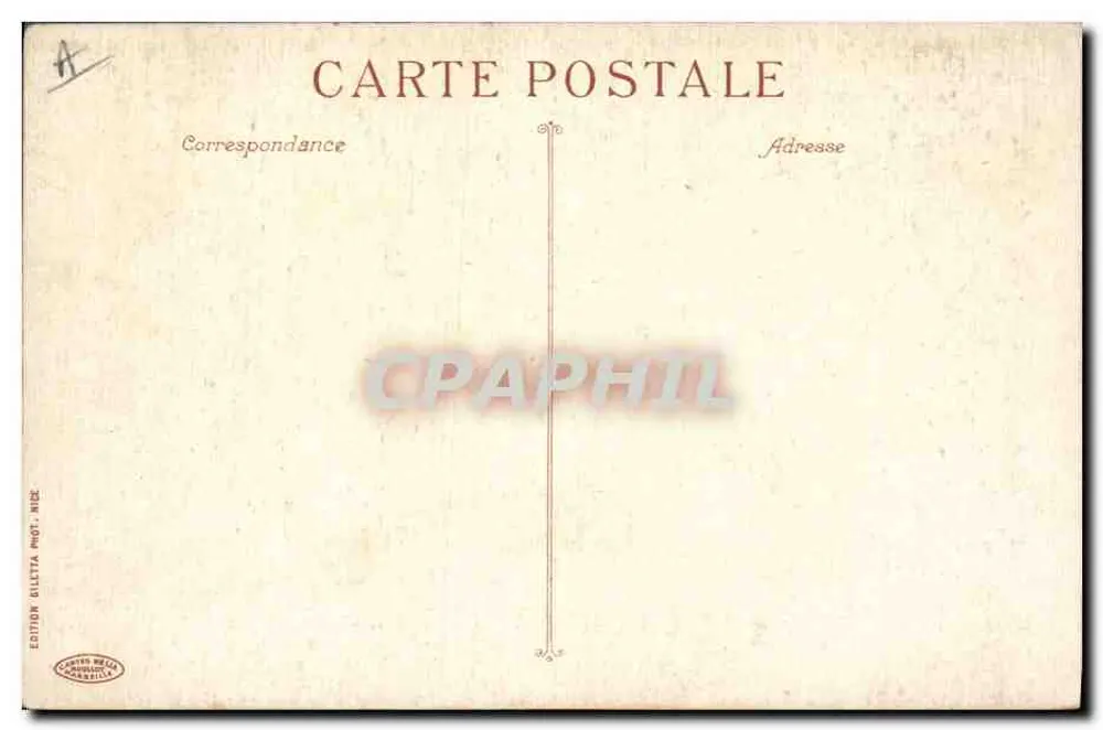 Monte-Carlo — Spielhalle. Roulette. — Édition Glitta Mont-Nicé - Rückseite