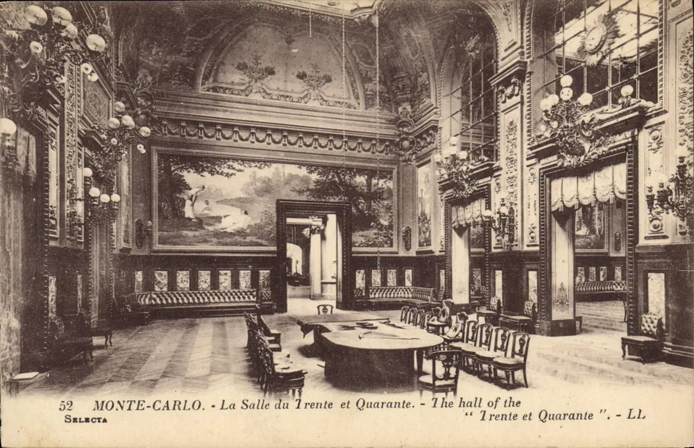 Monte-Carlo - La Salle du Trente et Quarante - Selecta 52 - Vorderseite