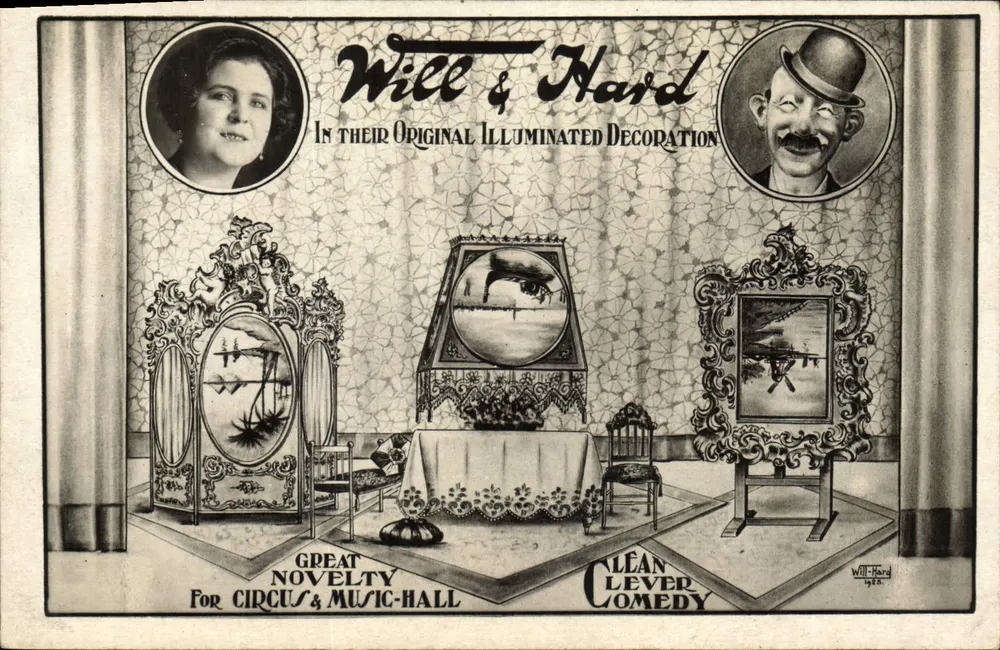 Will & Hard — Espectáculo de circo e music-hall — Will & Hard - Frente