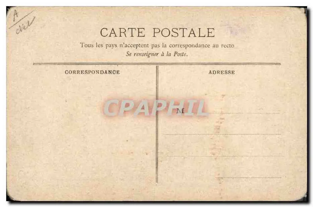 Die 3 William's — Akrobaten auf dem Seil — Courbe-Rouzet, Typo und Litho Doll. - Rückseite