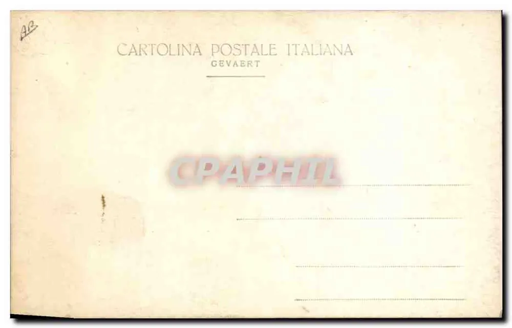 Corn & Dinie — Companhia de Variedades — Cartolina Postale Italiana Gevaert - Verso