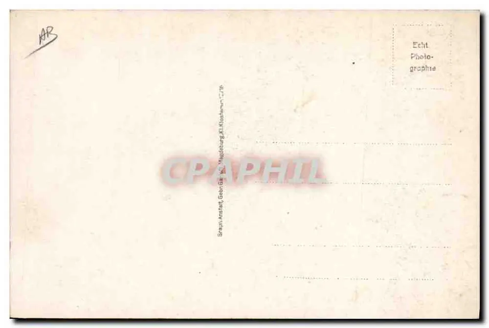 N. Yokota — acrobata japonês — Sraujin Anstalt, Magdeburg - Verso