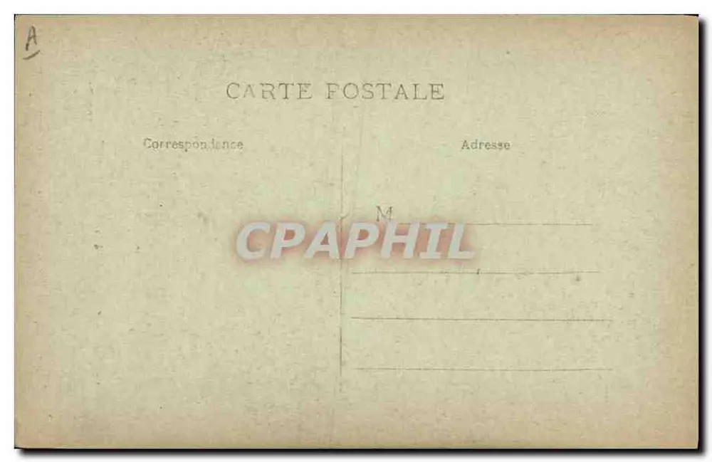 Die Musette des Großvaters — Émile Bancharel, Nr. 6137 — Notor Auvergne (Region Cautal) - Rückseite