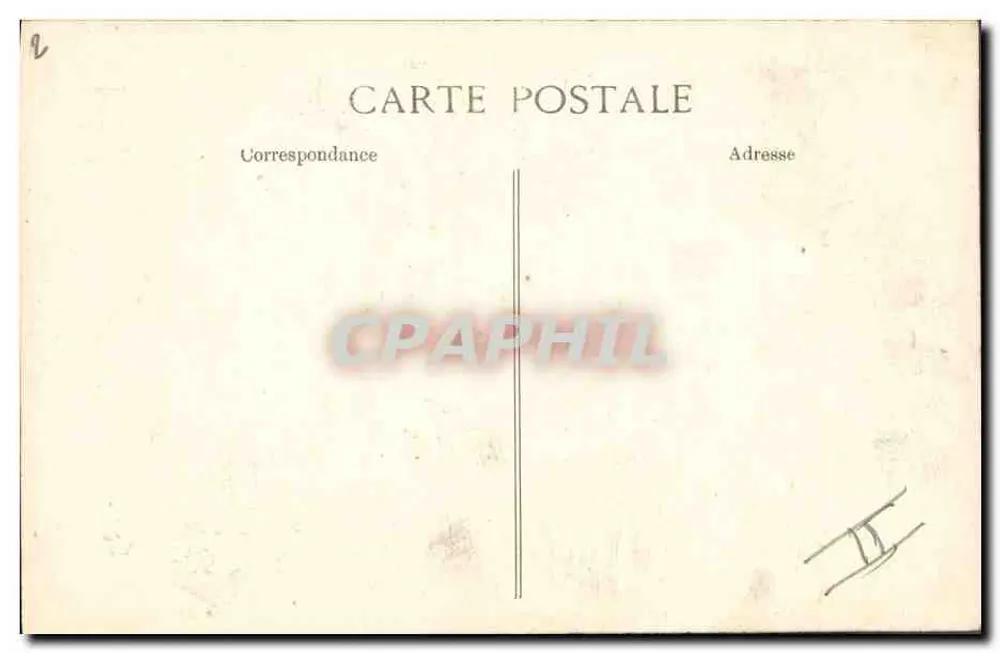 Generäle: DE CASTELNAU, JOFFRE und PAU — E. LE DÉLEY, Drucker, Paris - Rückseite