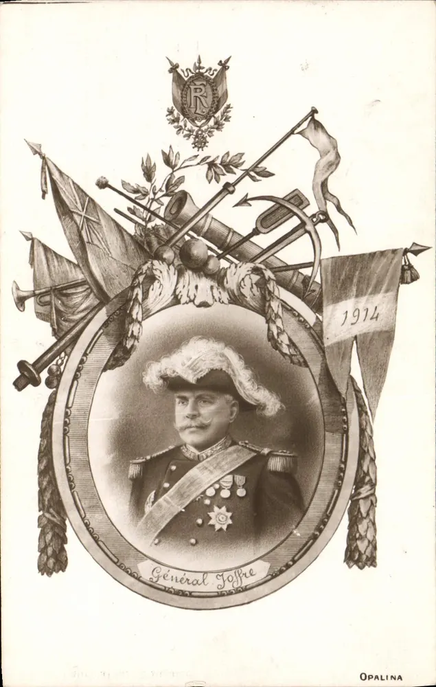 Geral Joffre — 1914 — Opalina - Frente