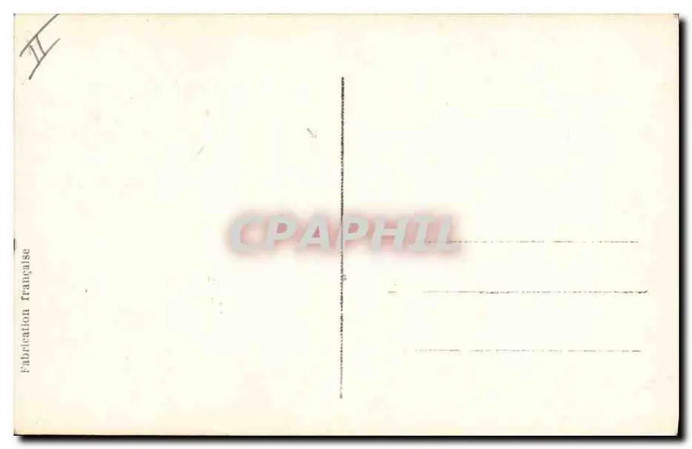 Geral Joffre — 1914 — Opalina - Verso