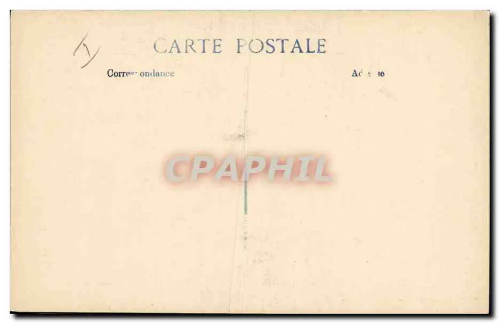 Geral FOCH — em uniforme decorado — E. LE DELEY, Impressor, Paris - Verso