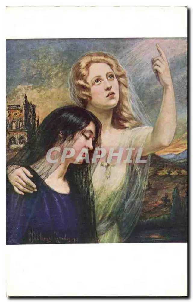 Trauer und Hoffnung — G. Debillemont-Chardon, Nr. 269 - Vorderseite