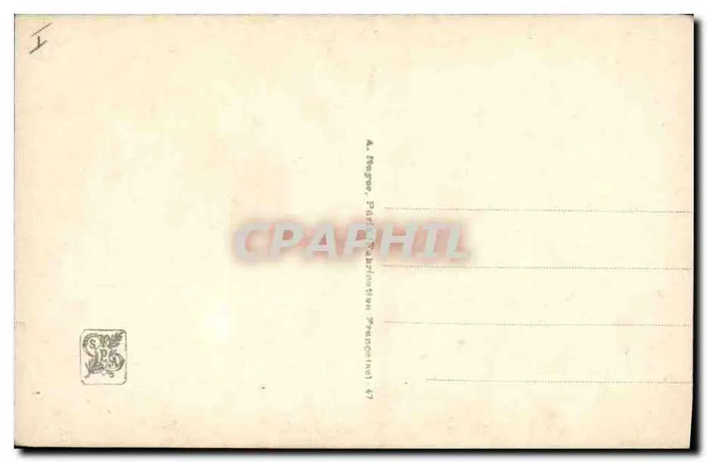 Het Kruispunt bij het Molen — werk van Mme T. Bezard-Pératé — Saloon van de Vrouwelijke Schilders - Achterkant