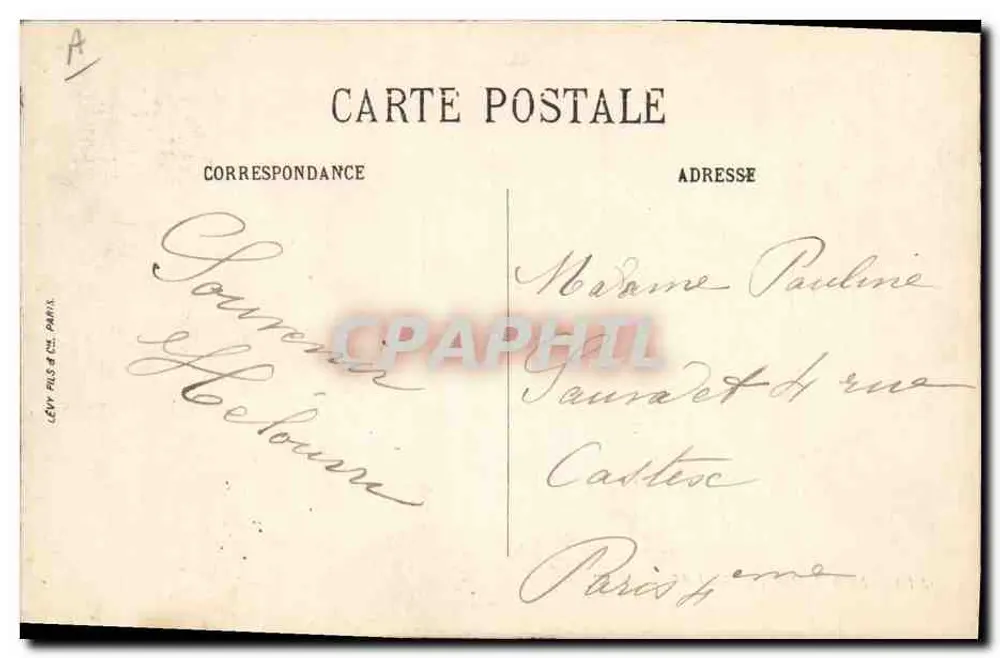 Nossas Tourangelles — N.P. — N°310 - Verso