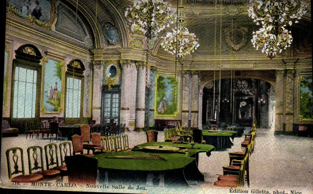 Monte-Carlo — Neue Spielhalle — Verlag Giletta, Foto Nice - Vorderseite