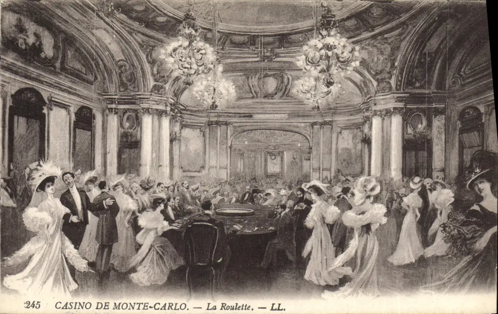 Cassino de Monte-Carlo — A Roleta — LL. n°245 - Frente