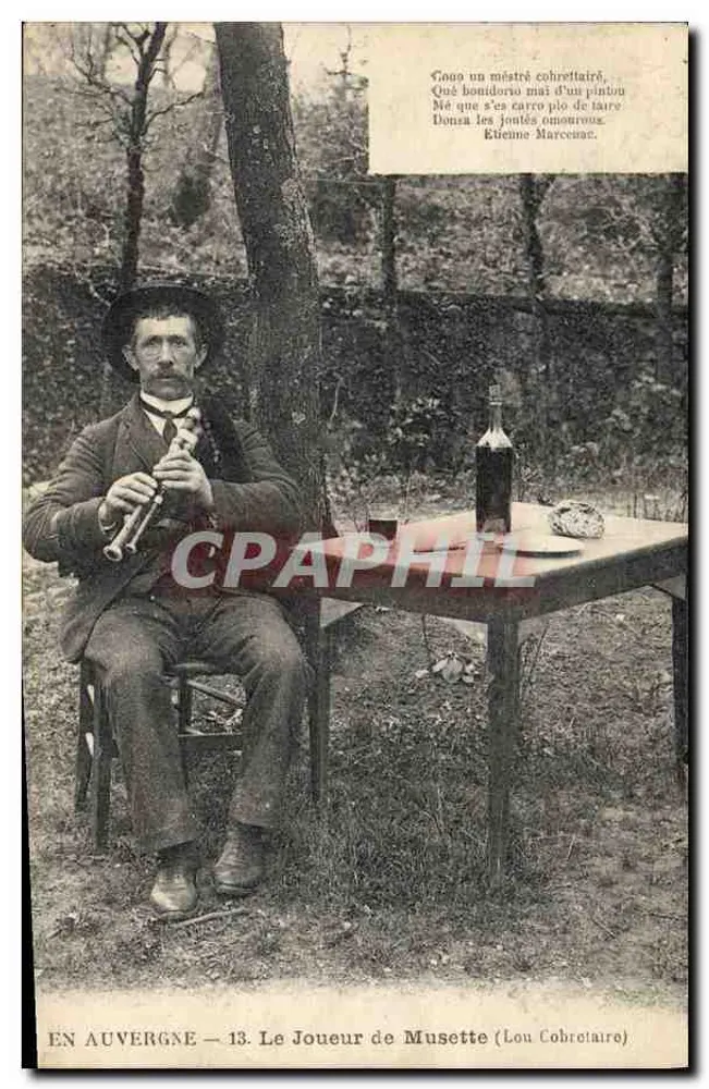 IN AUVERGNE — 13. Der Musette-Spieler (Lou Cobretairo) - Vorderseite