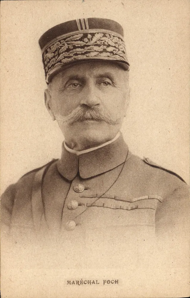 Maréchal Foch — Retrato — P.J. Galluis & Cie, n° 331 - Frente