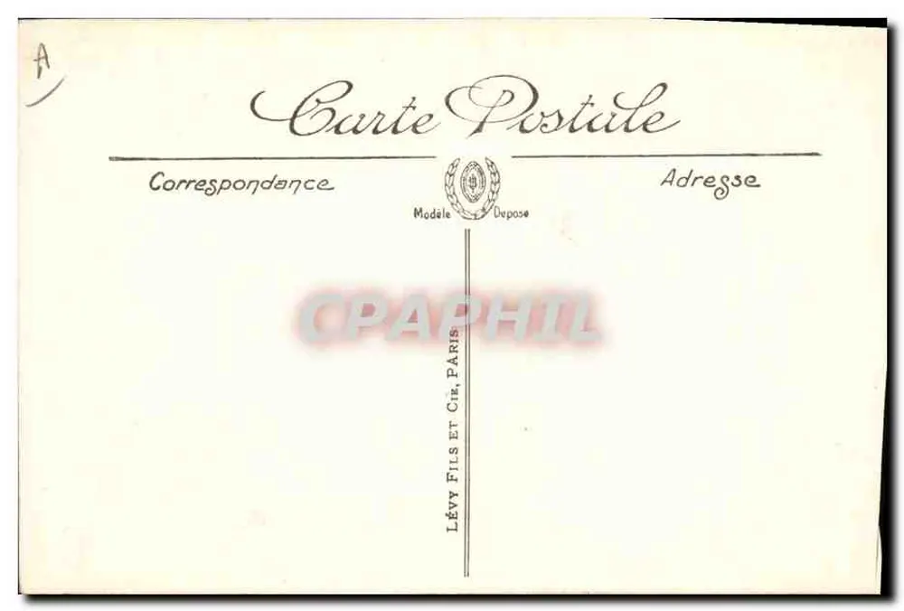 Marschall Foch — Für Recht und Zivilisation — Lévy Fils et Cie, Paris - Rückseite