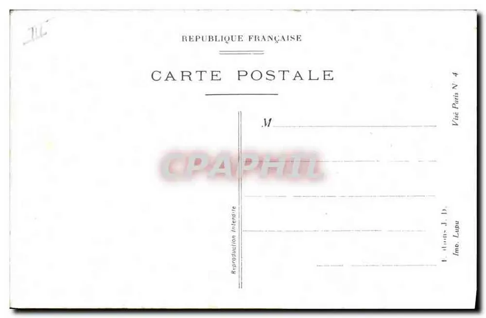 Réquisitions finales — caricatura satírica — Impr. J. D. Lupu, Paris - Verso