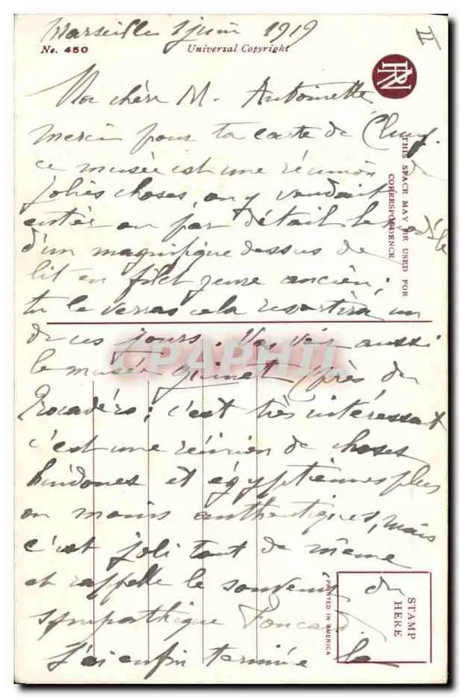 Tempo de Enfeitar — Alfred James Dewey — Reinthal & Newman, N.Y. - Verso