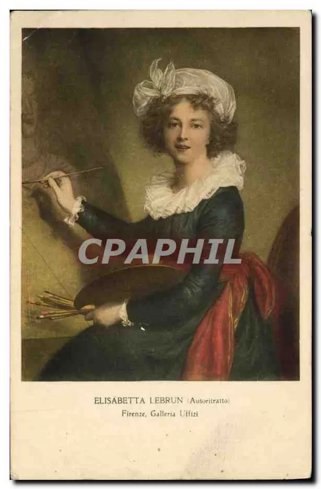 Elisabetta Lebrun — Autoportrait — Éditeur: Eliotipia Roberto Hoesch, Milan - Frente