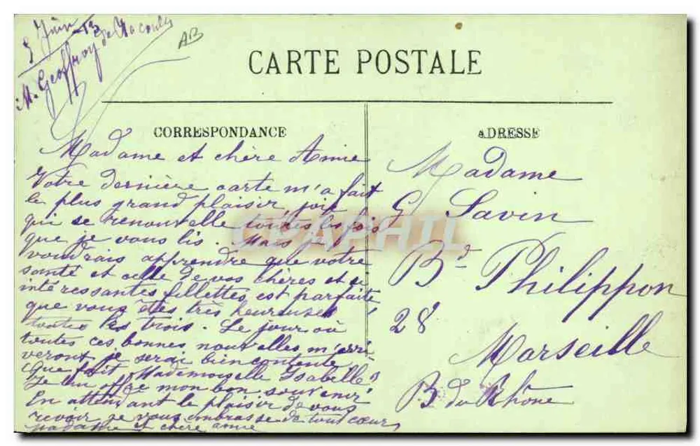 Kopfbedeckung der Umgebung von Bordeaux — Bordeaux-Typen — LL - Rückseite