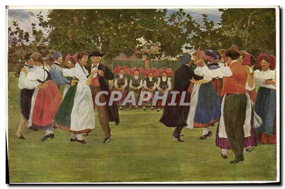 Alsatianische Volksdiele — Edition Art Alsacien — n°14 - Vorderseite