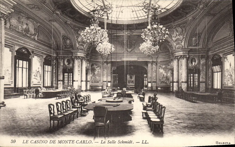 Das Casino von Monte-Carlo — Die Schmidt-Halle — Selectia, Nr. 59 - Vorderseite
