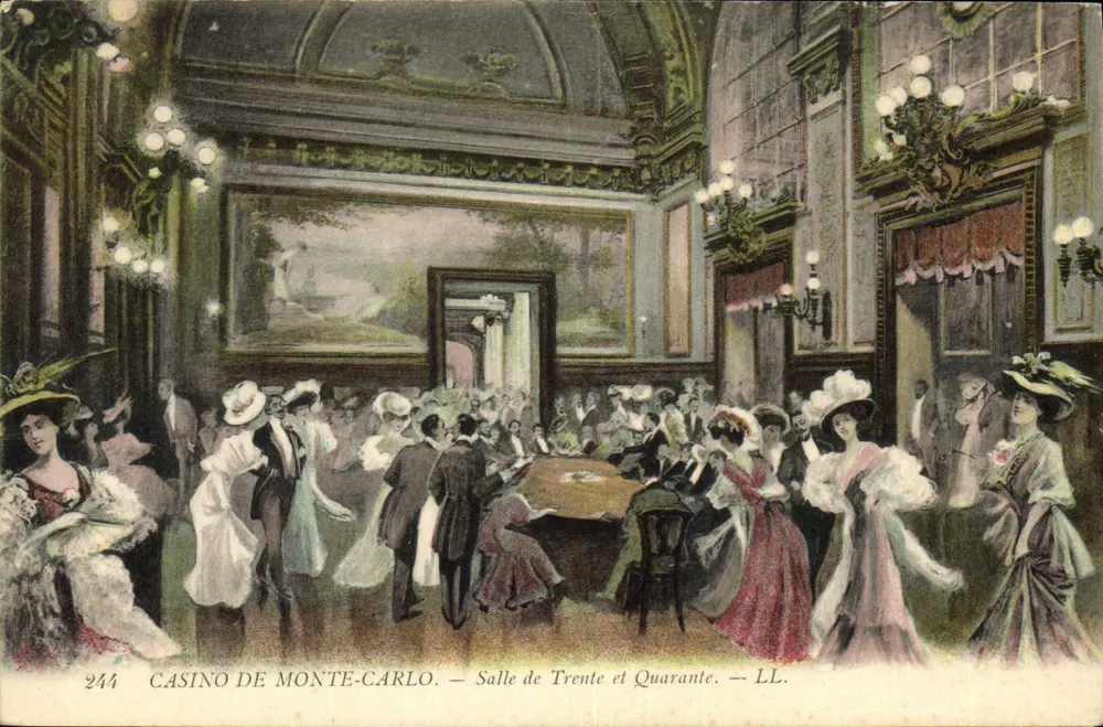 Casino von Monte-Carlo — Raum Trente et Quarante — LL. n° 244 - Vorderseite