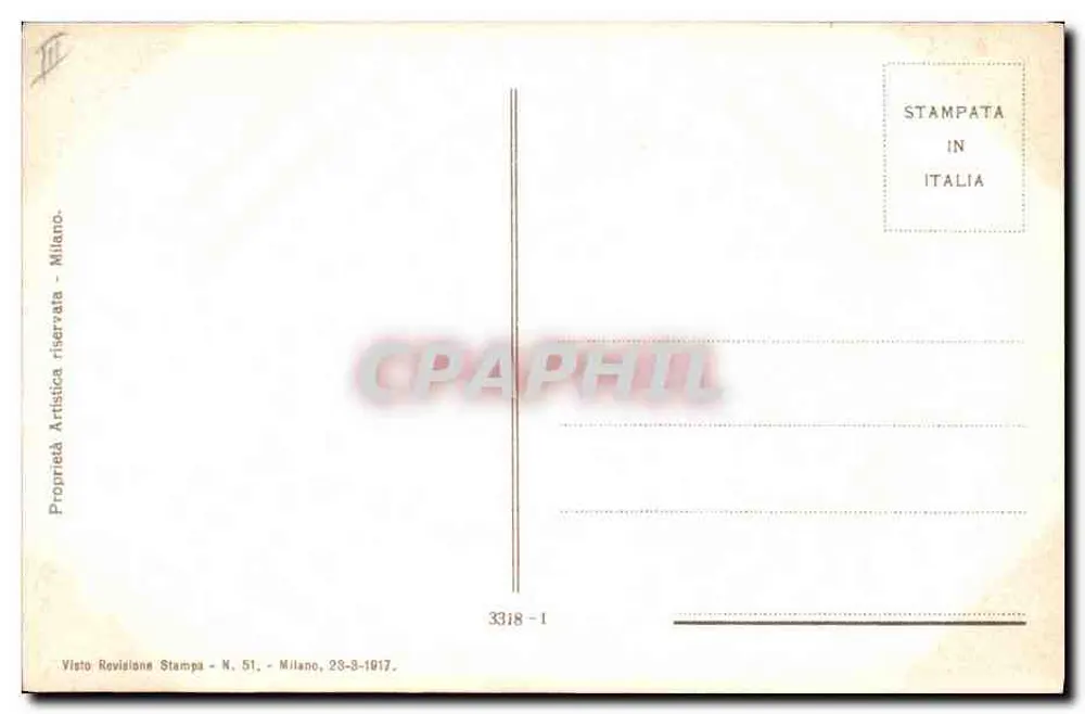 Junges Paar — intime Szene — Radierung von Ran Marcon, Serie N. 51 - Rückseite
