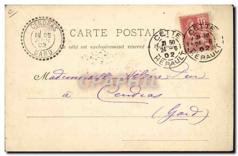 Römische Wagenrennen bei Barnum & Bailey — Imp. Courmont frères, Paris, N° 4 - Rückseite
