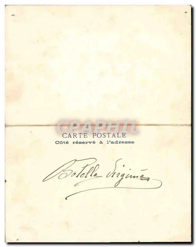 Botello & Virginia — 공중 체조 선수 — 출판사 미상, 시리얼 번호 미확인 - 뒷면