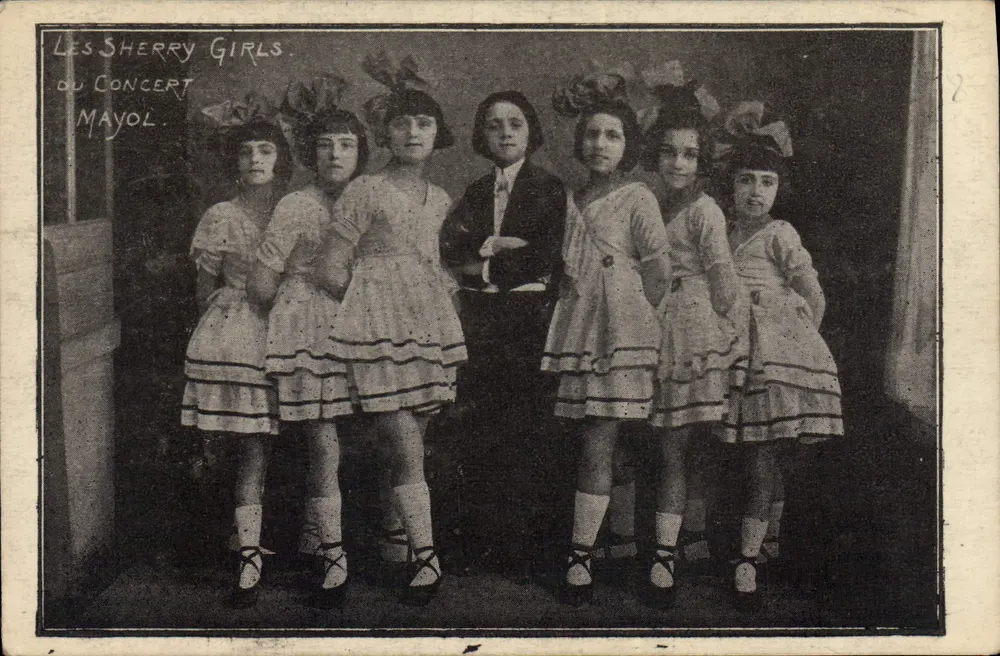Die Sherry Girls — vom Mayol-Konzert — unbekannte Ausgabe - Vorderseite