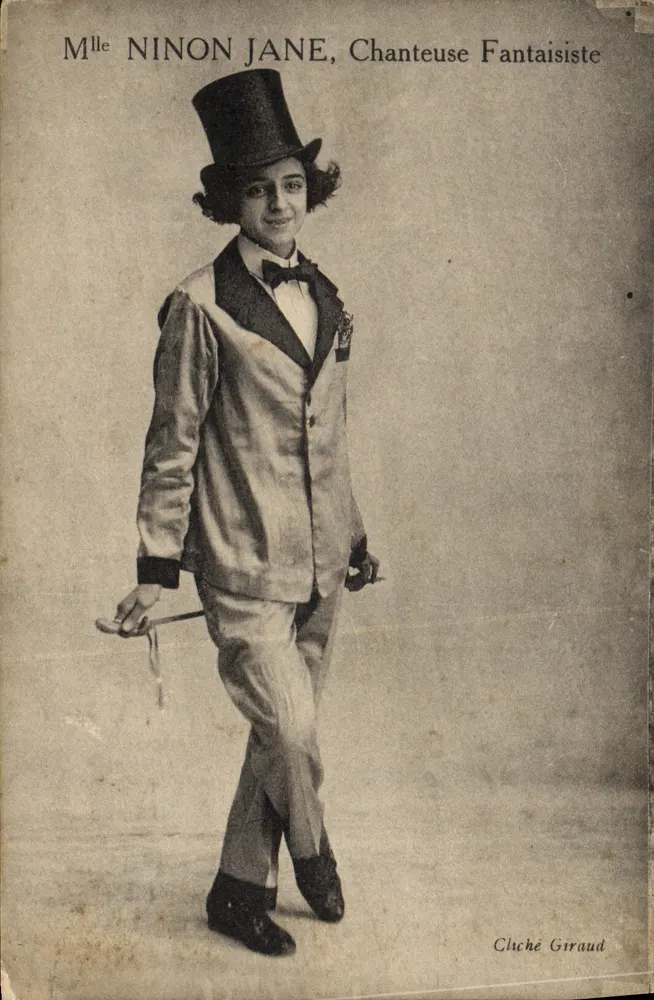 Mlle Ninon Jane, Cantora Fantasiosa — Cluché Giraud - Frente