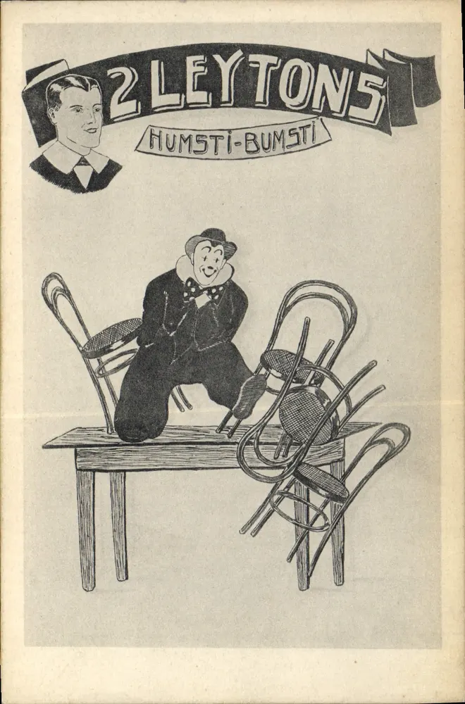 2 LEYTONS — Humsti-Bumsti — Nordische Kunstanstalt Ernst Schmigl, Co., Lübeck - Frente