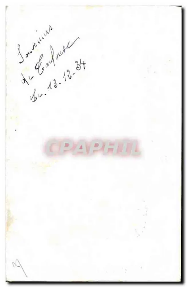 O Imitador GAUDOT — carta de visita de espetáculo — editor não visível - Verso