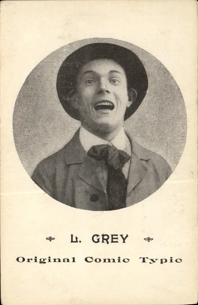 L. GREY — Original Comic Typic — sem editor ou número visível - Frente