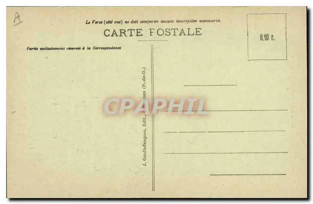 Auvergne - Auvergne-Musiker — g.d.o. - 1017 - Rückseite