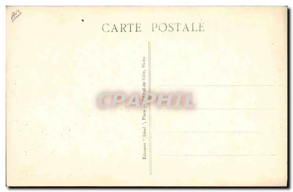 Tipos da Auvergne — O Cabrettaire — Editor Ideal, n° 117 - Verso