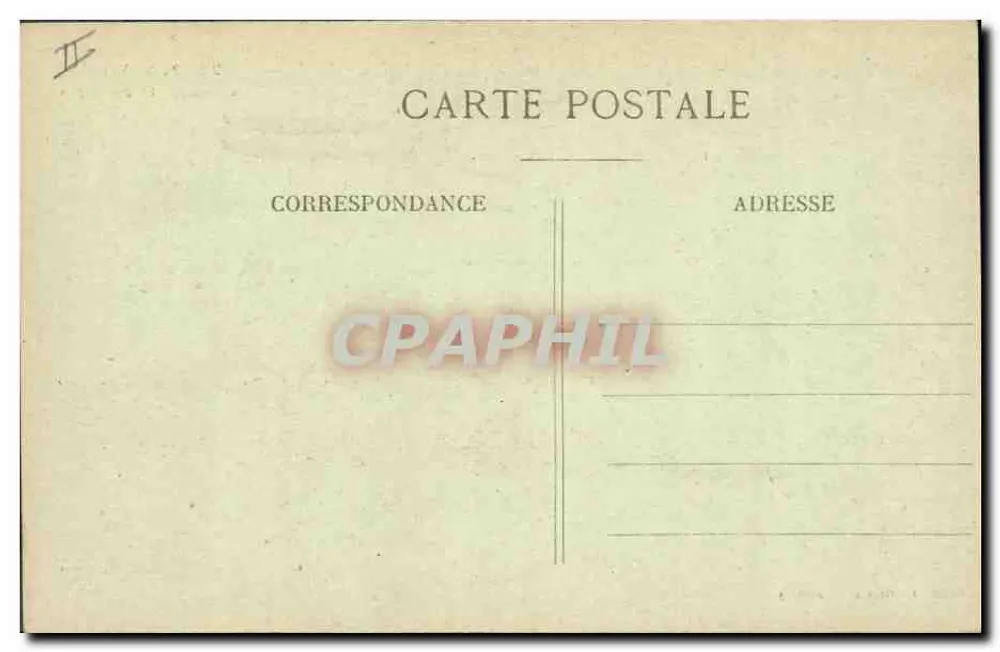 Der Alpengeier — SAVOIE — Sammlung L. Grimal, Chambéry - Rückseite