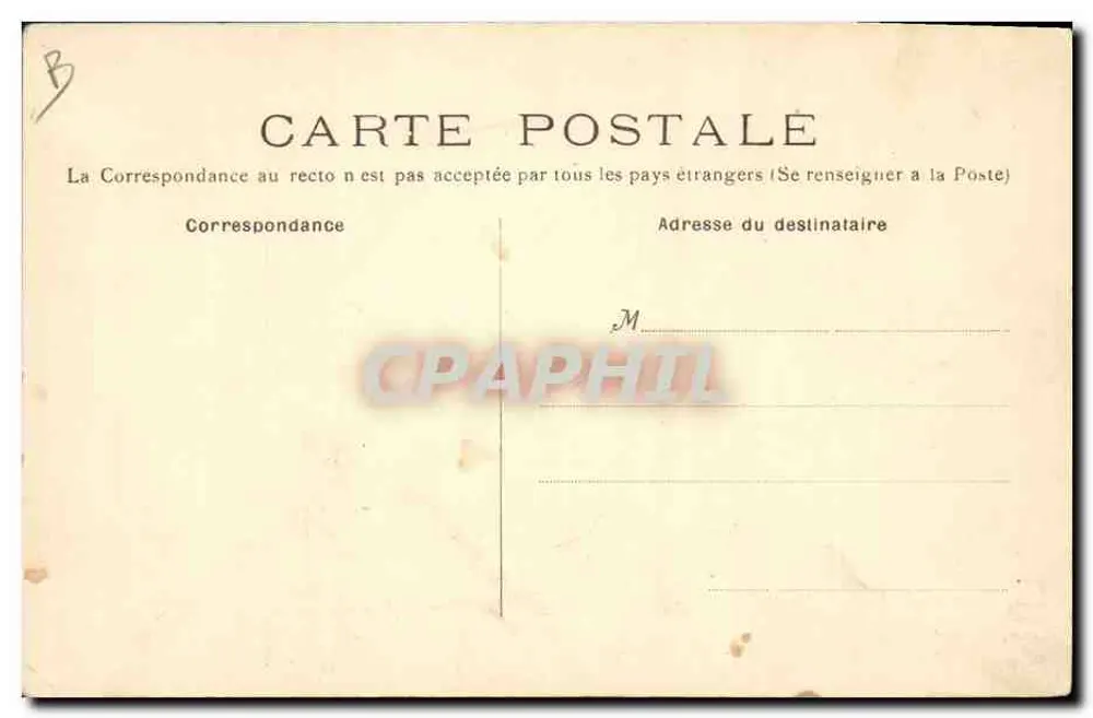 Mutuelle Maternelle — 43. Infanterieregiment — Erinnerung an das Fest 1914, Verlag Paul Hain - Rückseite