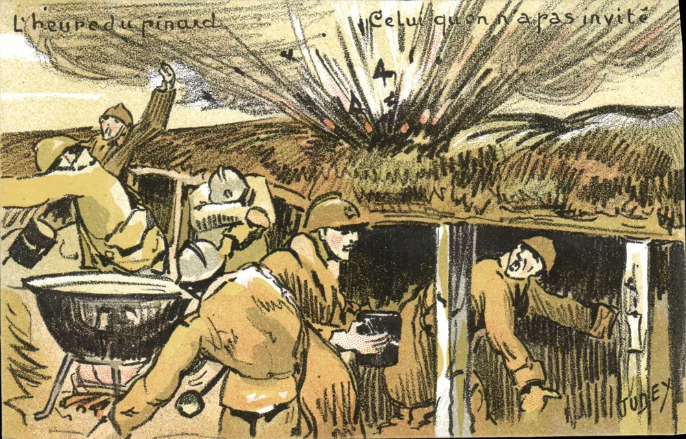 De uur van de pinard — Degene die niet is uitgenodigd — JUDEY - Voorkant