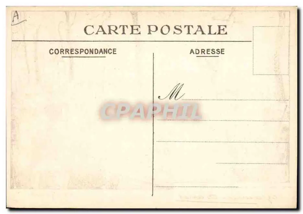 A missa no front — cena de cerimônia militar — Imo G. Michel, n°102, F.P. Poissonnière, Paris - Verso