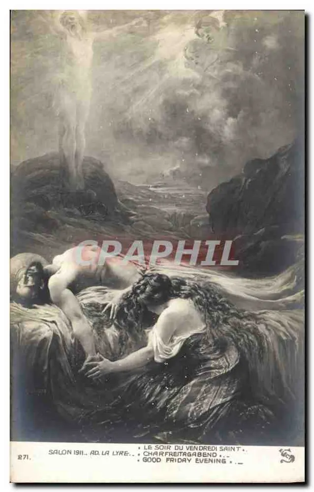 O Noite do Sábado Santo — Salon 1911, Ad La Lyre — n° 271 - Frente