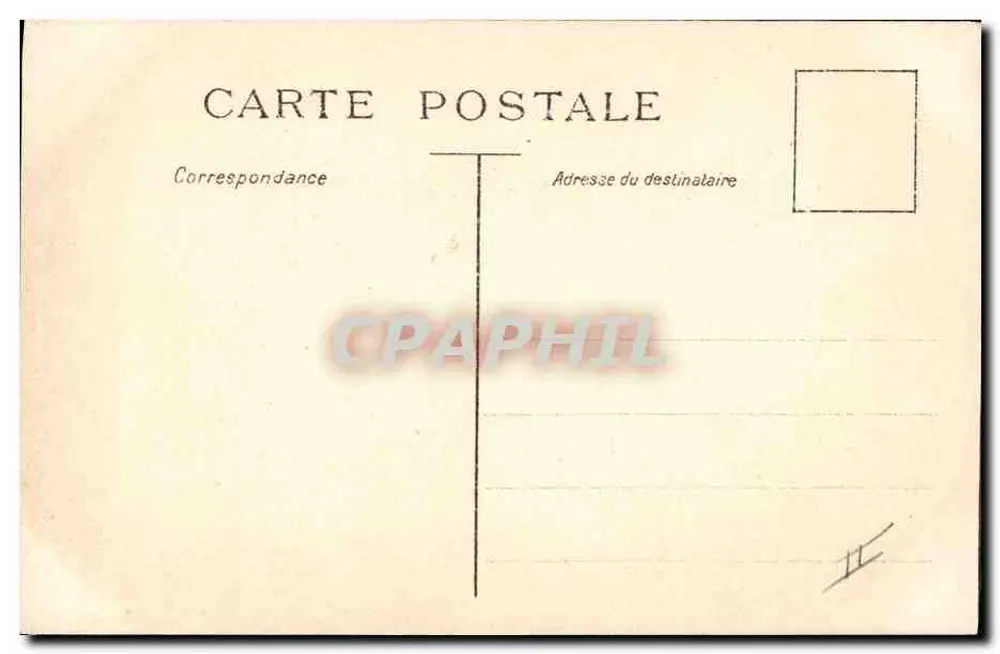 Eislauf — Winterlandschaft — Unbekannter Verlag - Rückseite