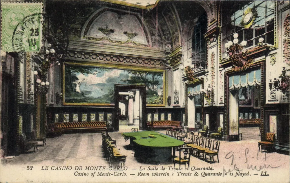 Casino de Monte-Carlo — Salle de Trente et Quarante — LL, n°52 - Vorderseite