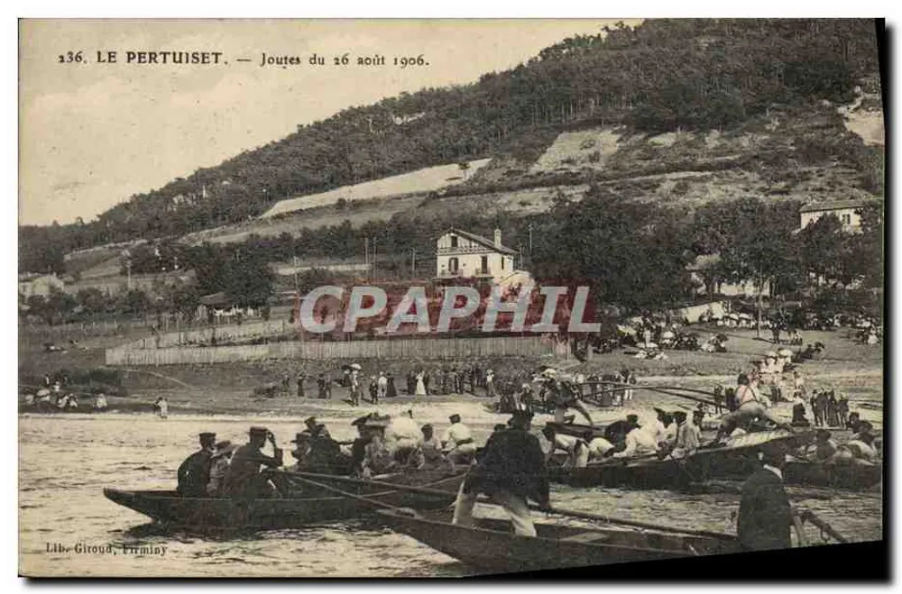 Le Pertuiset — Turniere vom 26. August 1906 — Libre Giroua, Firminy - Vorderseite