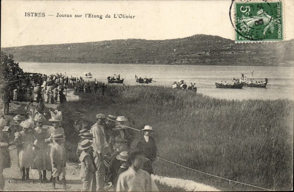 ISTRES — Traditionelle Turniere am See von L'Olivier — Sammlung L. A. - Vorderseite