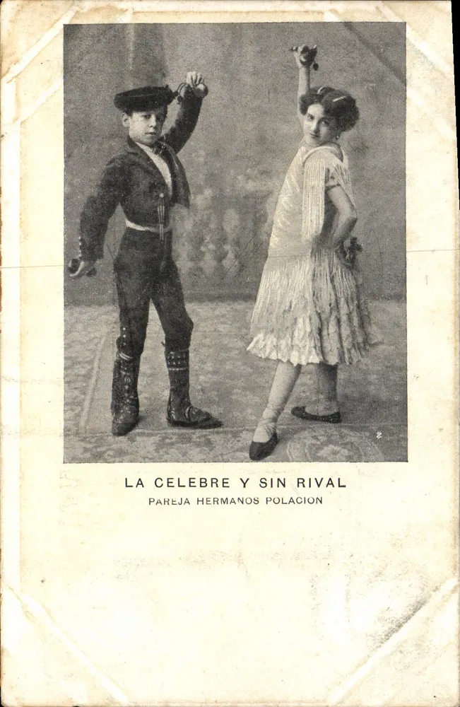 La Celebre y Sin Rival — Pareja Hermanos Polacion — unbekannter Verlag - Vorderseite
